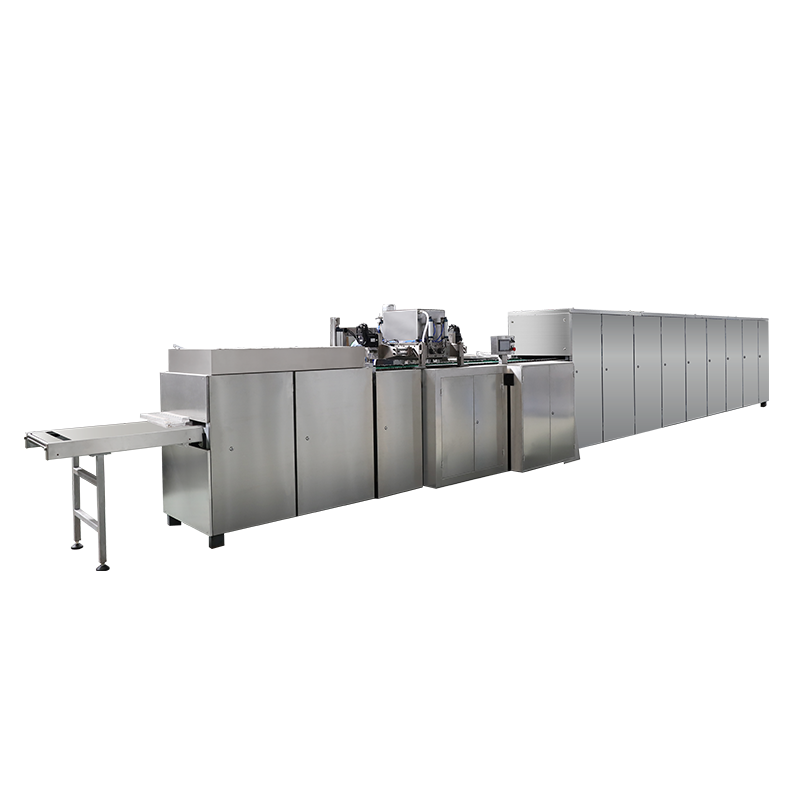 Q110 111 112 113 Linea di produzione automatica per stampaggio cioccolato